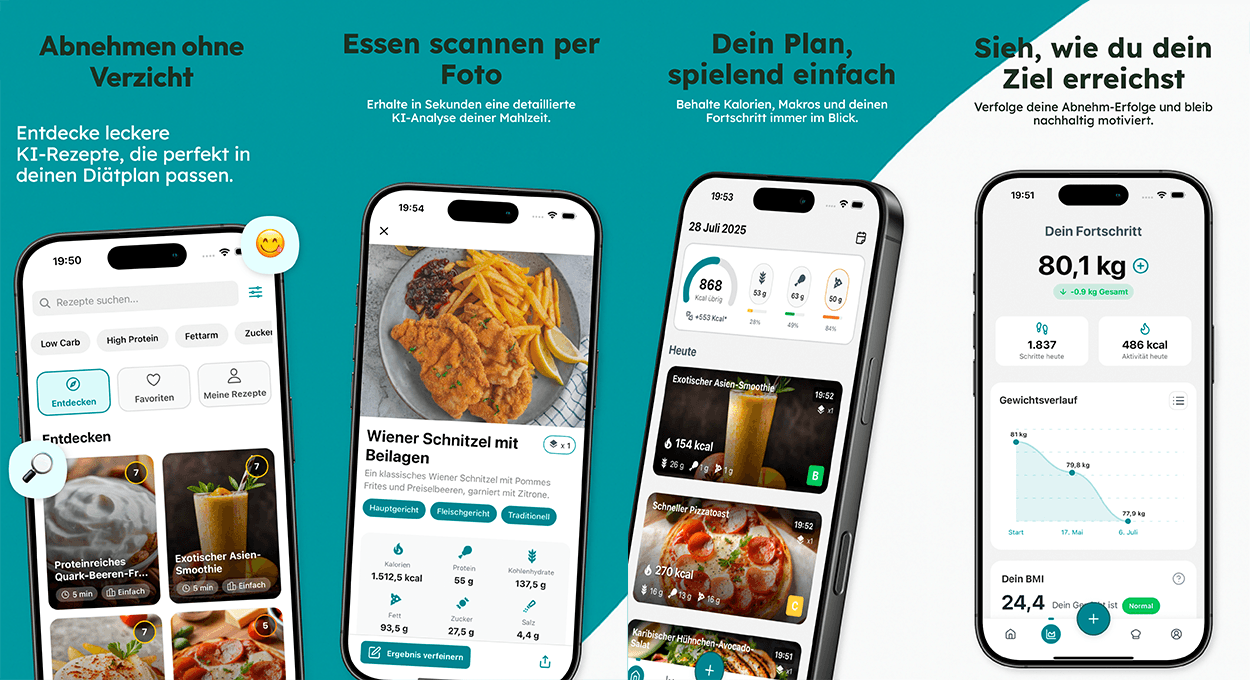 Yammmi – AI Calorie Tracker - Own Project case study hero image