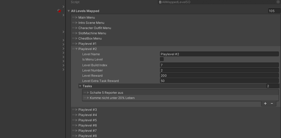 Benutzerdefinierter Unity Level-Editor für MontanaBlack Spiel mit Stage-Design-Tools